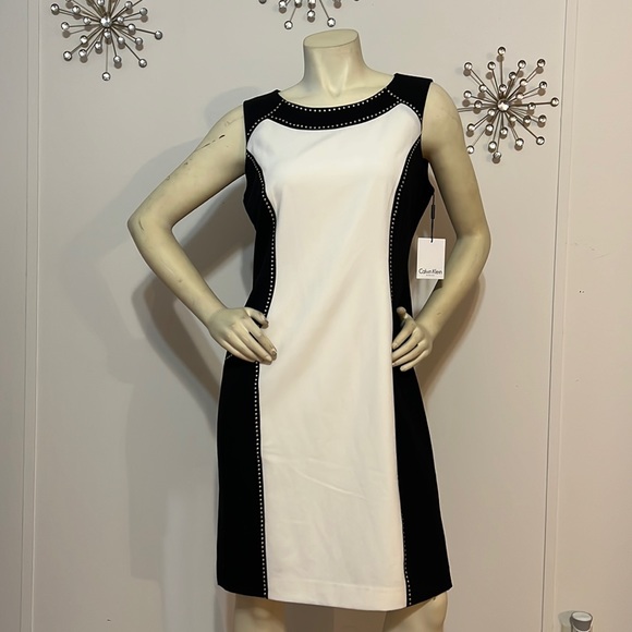 New Calvin Klein Studded Dress - Picture 2 of 11